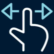 Links-Rechts Wischen